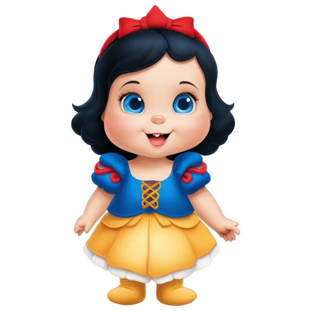 Baby-Princess-Snow-White-PNG-High-Quality-Image-for-Diverse-Creative-Uses