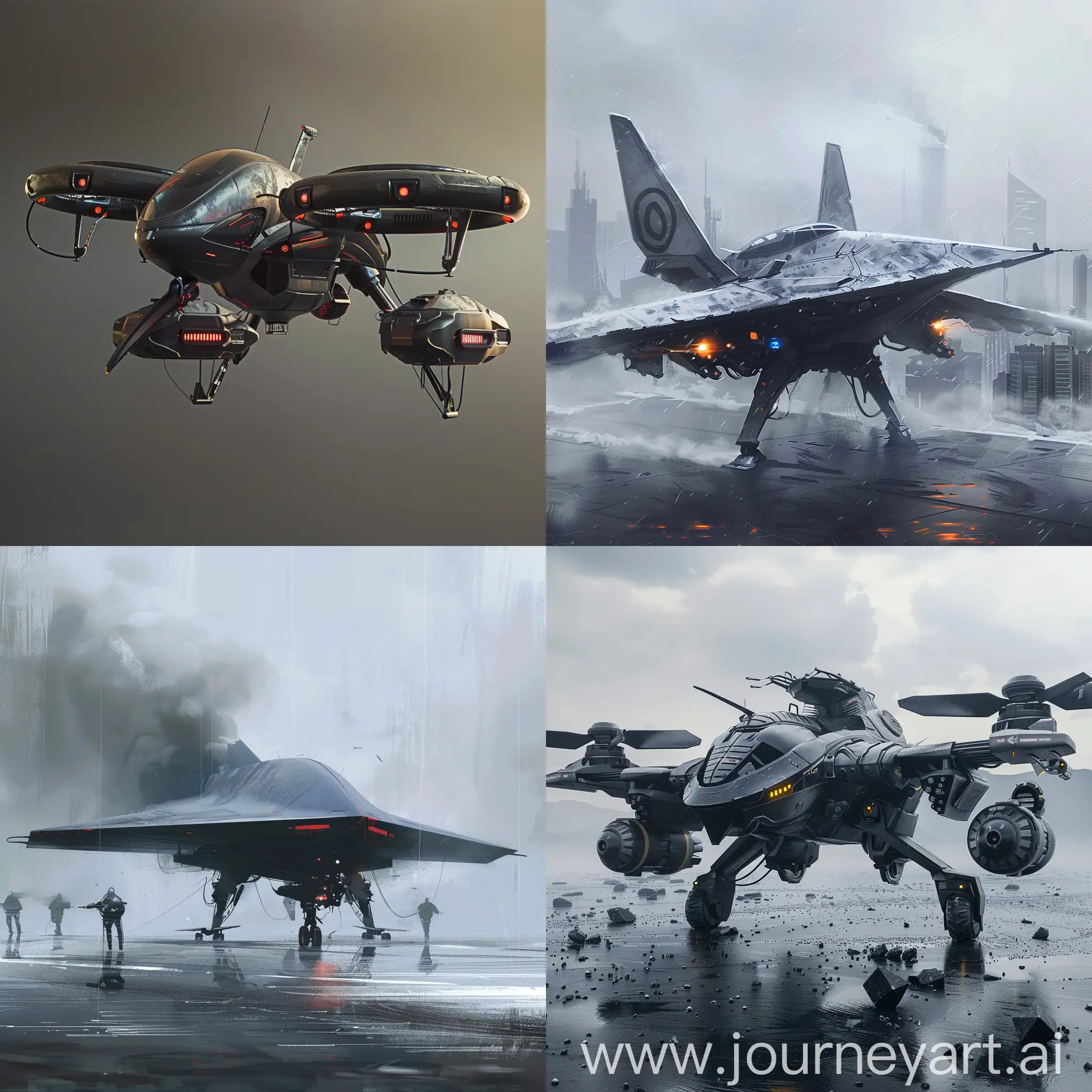 Futuristic-Military-Drone-in-2150