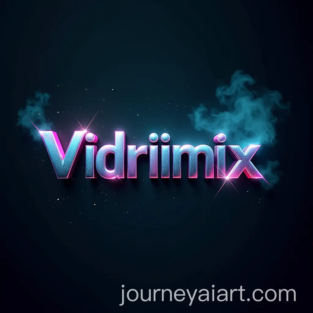 Futuristic-Vidrimix-Wordmark-Logo-with-Neon-and-Bioluminescent-Effects