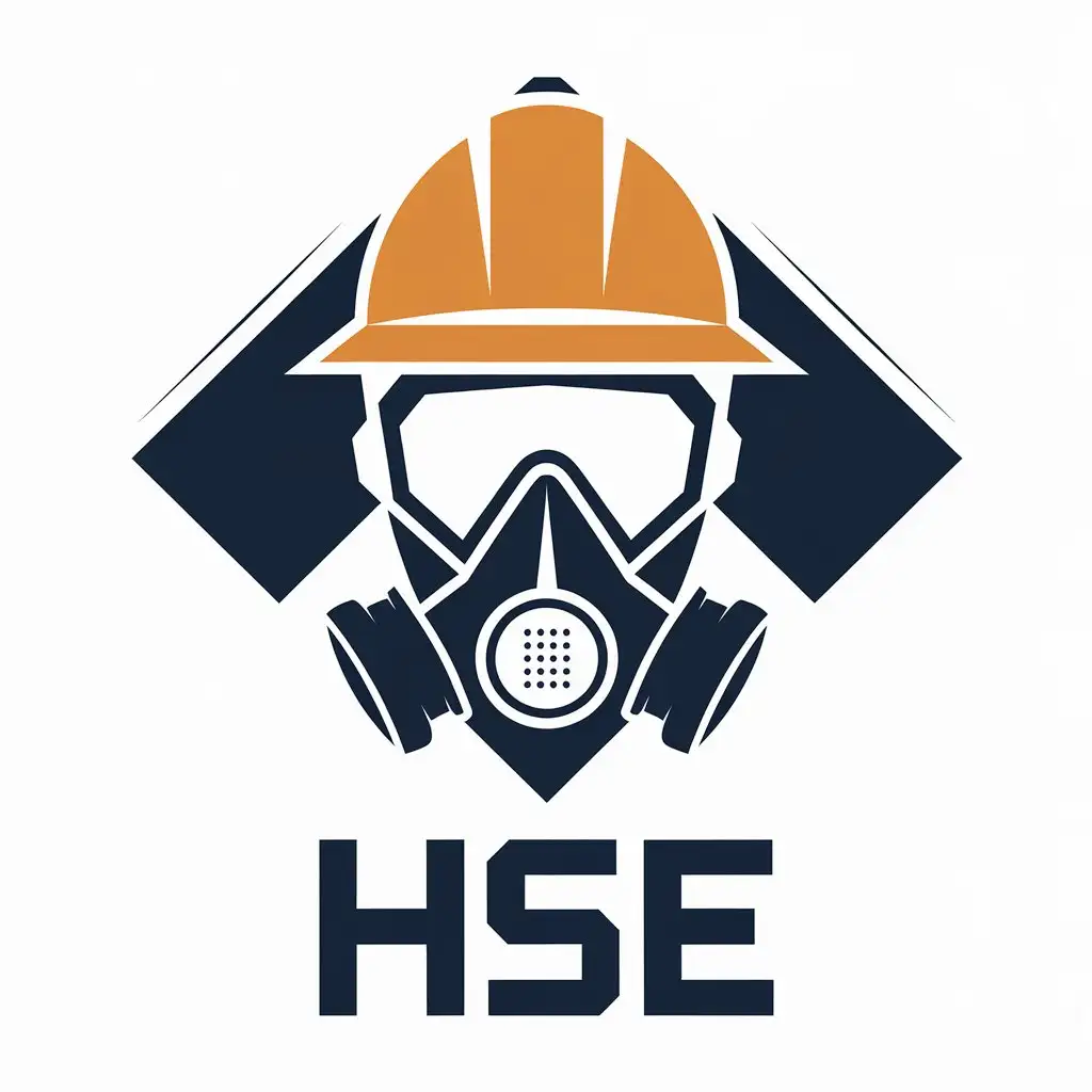 a vector logo design,with the text "HSE", main symbol:HSE,Moderate,clear background