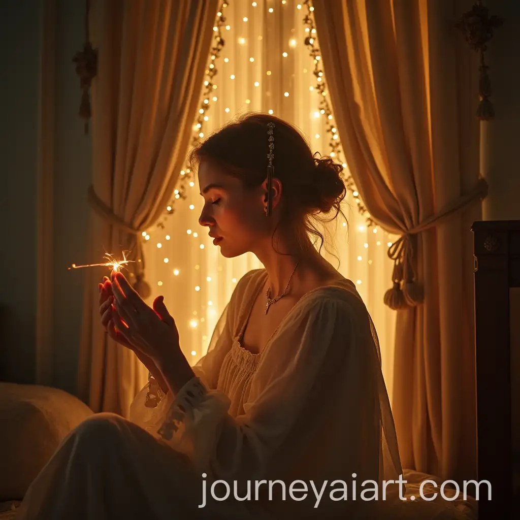 Person-Receiving-Divine-Messages-at-Home