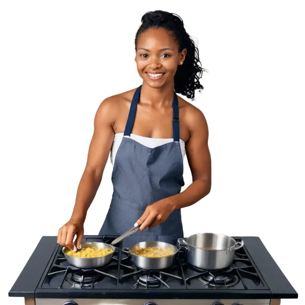 PNG-Image-of-an-African-Woman-Cooking-Authentic-Cultural-Representation