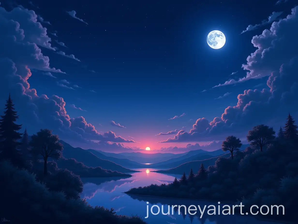 Anime-Style-Night-Landscape-with-AR-Technology