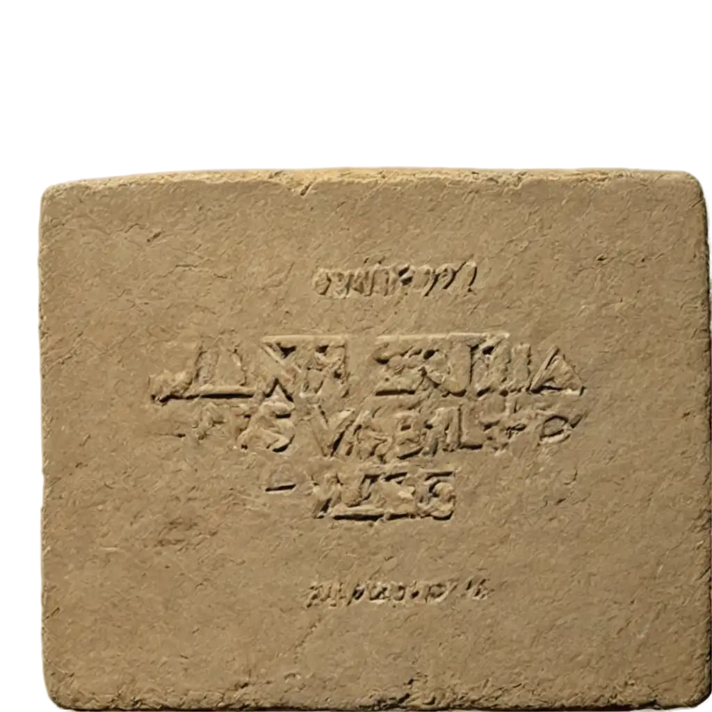 Enhance-Your-Understanding-of-Mesopotamian-History-with-a-Detailed-PNG-Image-of-a-Clay-Tablet