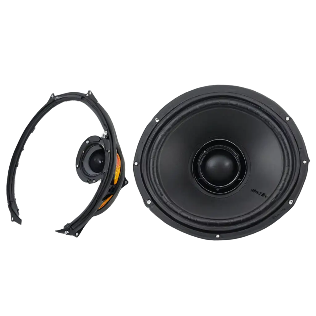 Automotive-Front-Speaker-PNG-Image-HighQuality-Rendering-for-Automotive-Sound-Systems