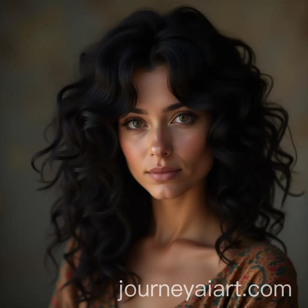 Woman-with-Black-Hair-in-a-Dungeons-Dragons-Bar-Scene