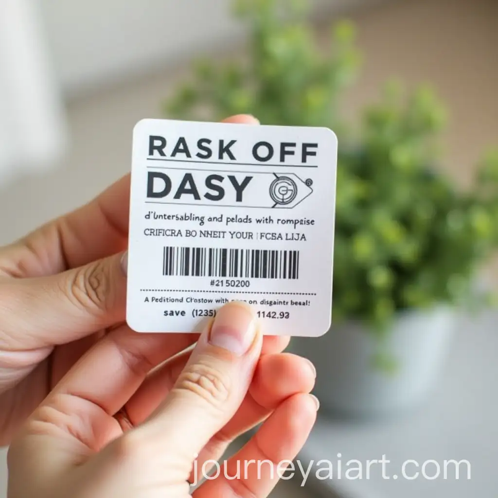 Handheld-Coupon-Offer-with-Discounted-Items-in-Focus