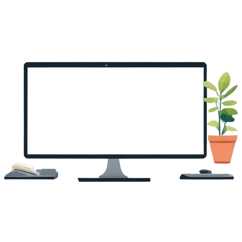 HighQuality-Desktop-Screen-PNG-Illustration-for-Diverse-Applications