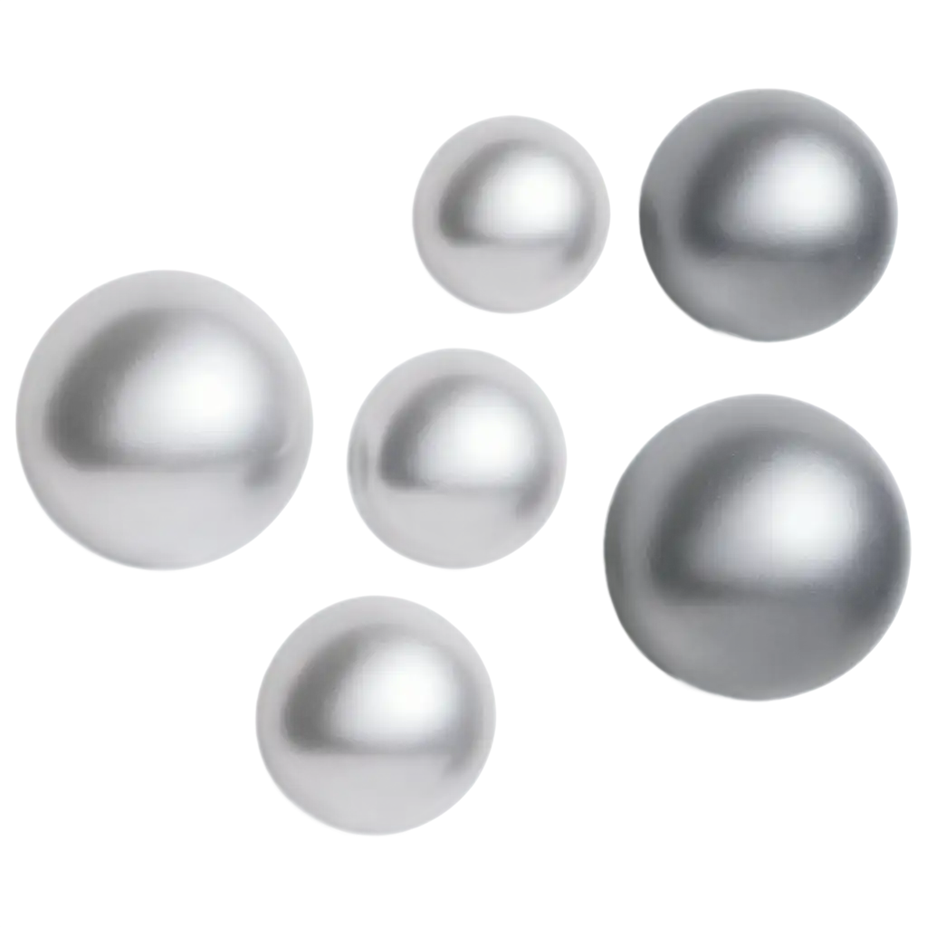 Matte-Silver-Ball-PNG-A-HighQuality-Asset-for-Your-Creative-Projects