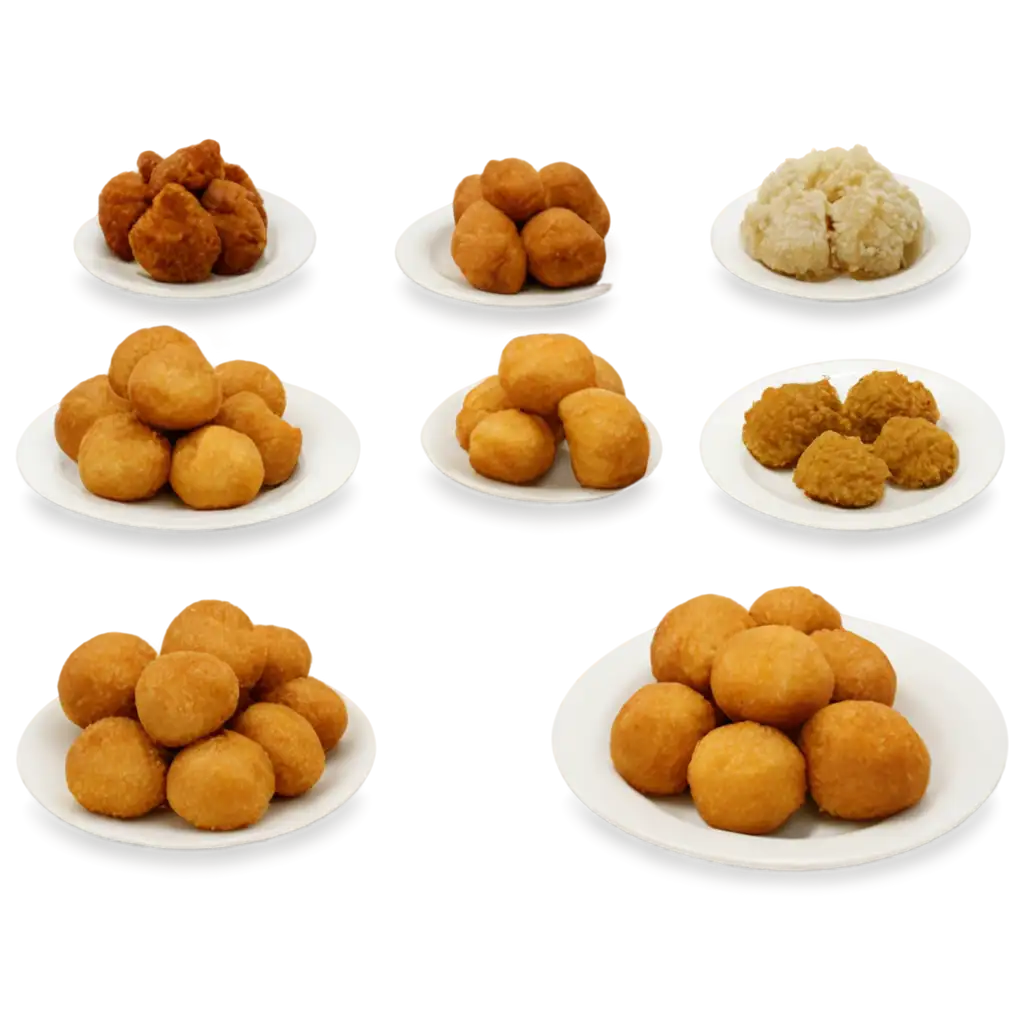 Salgadinhos-and-Coxinhas-PNG-HighQuality-Food-Imagery-for-Digital-Projects