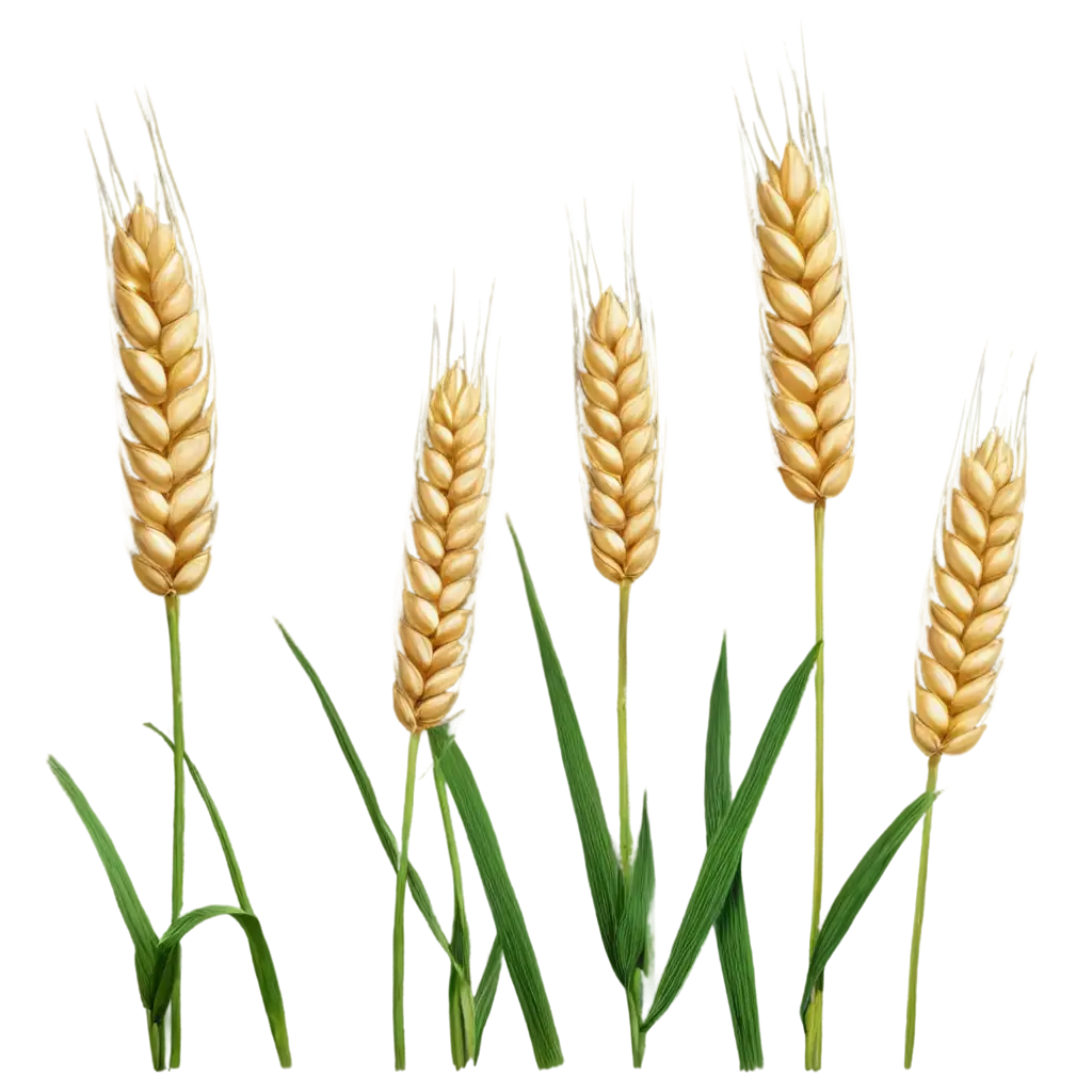 HighQuality-PNG-Image-of-Wheat-Triticum-Vulgare-for-Versatile-Applications