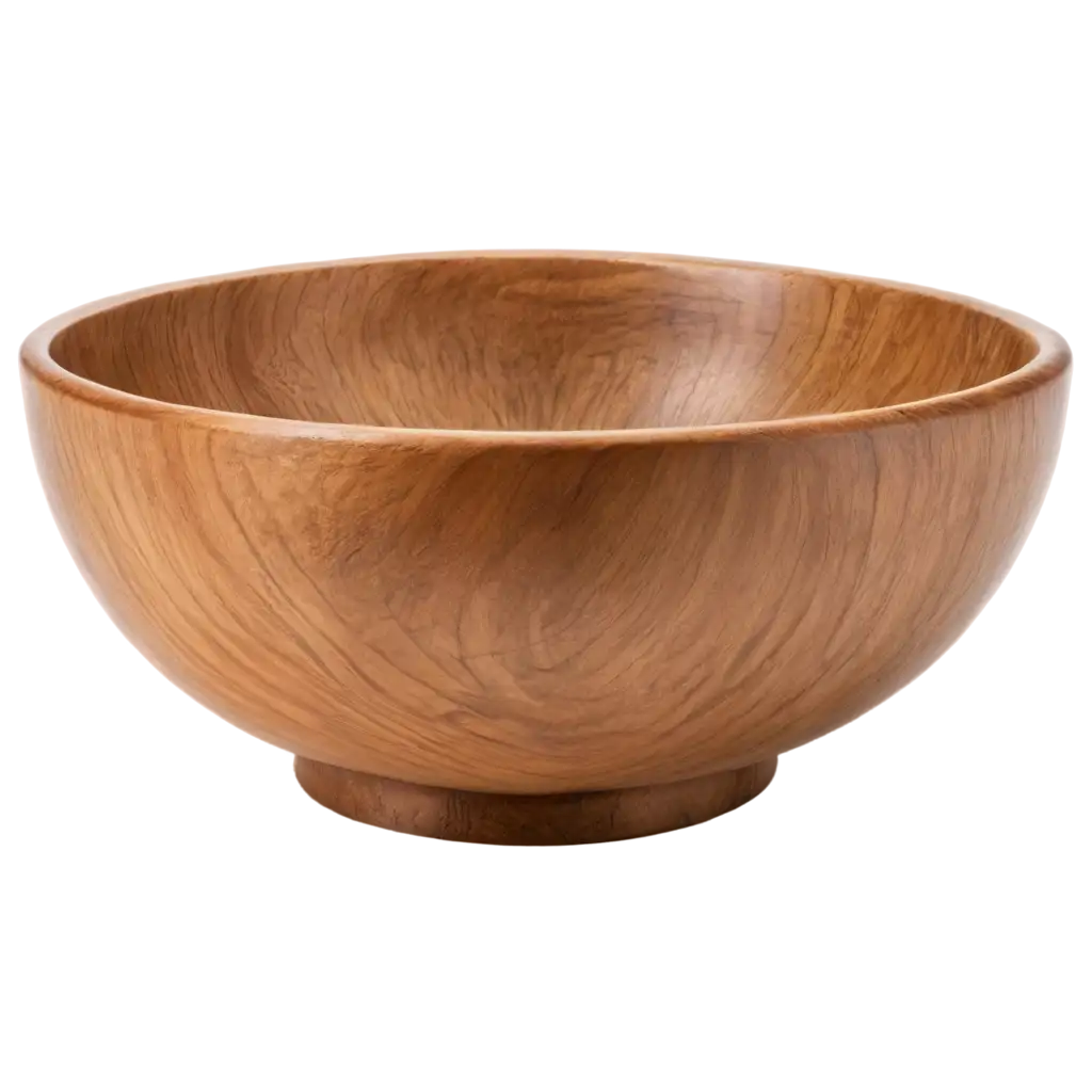 Wooden-Bowl-PNG-Image-for-Versatile-Design-and-Creative-Use