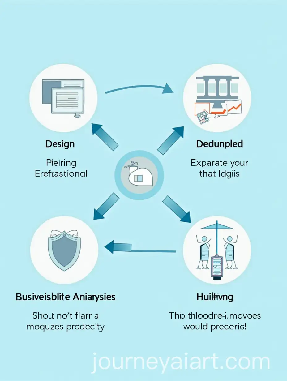 Infographic-Depicting-Interconnected-Businesses-and-Market-Fairness-with-Competition-Arrows