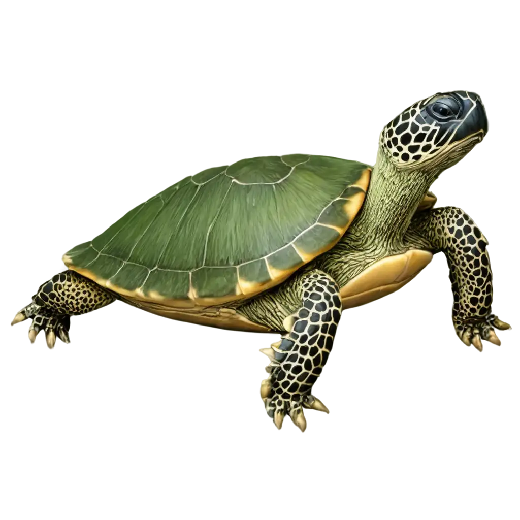 Stylized-Turtle-PNG-Image-Artistic-Representation-with-Clarity