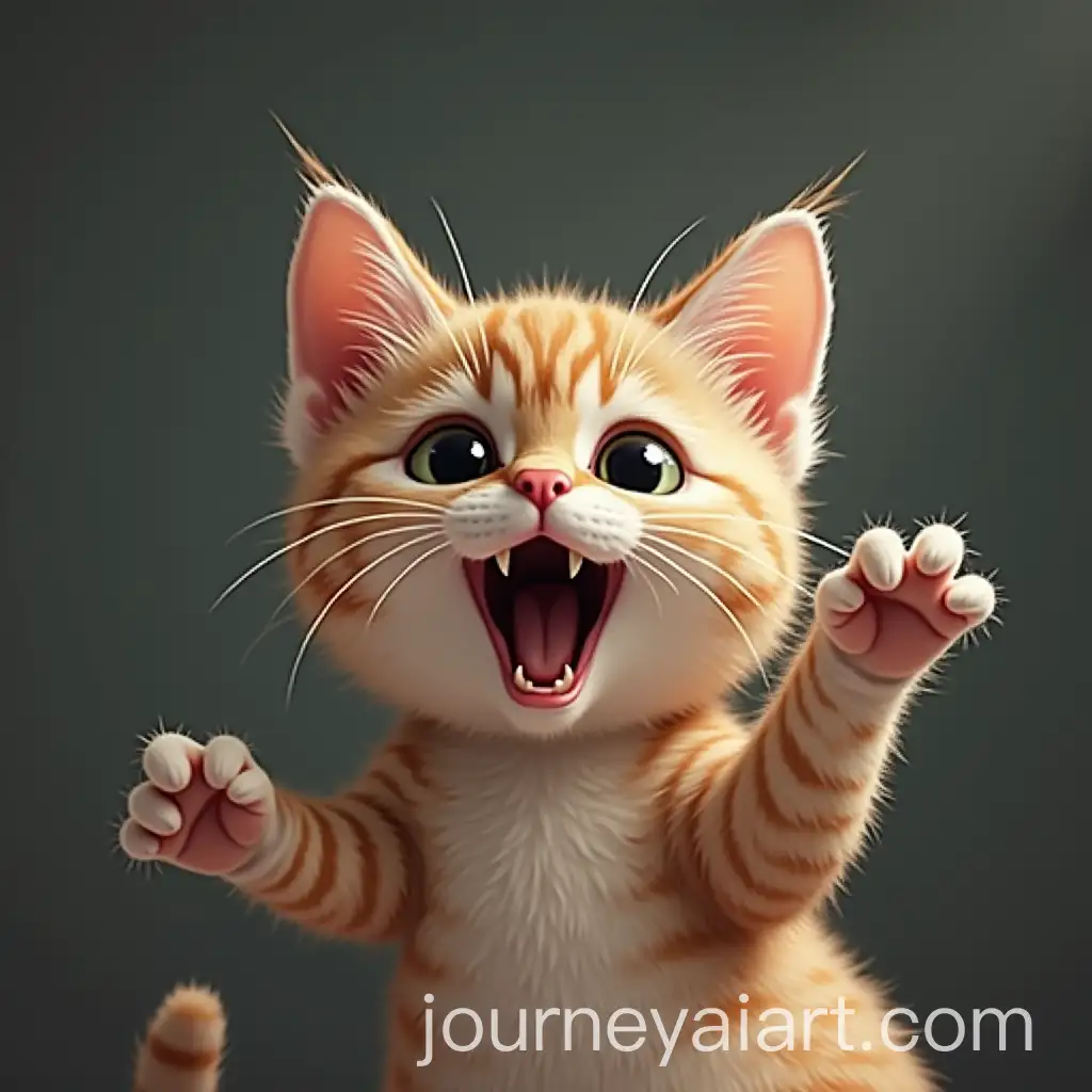 Curious-Cat-Exploring-Sunlit-Garden