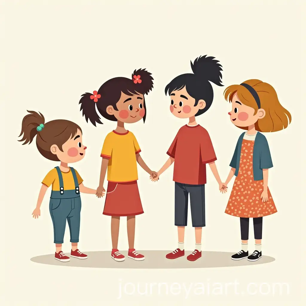 Diverse-Children-and-Girls-Illustration-Promoting-Inclusivity-and-Respect