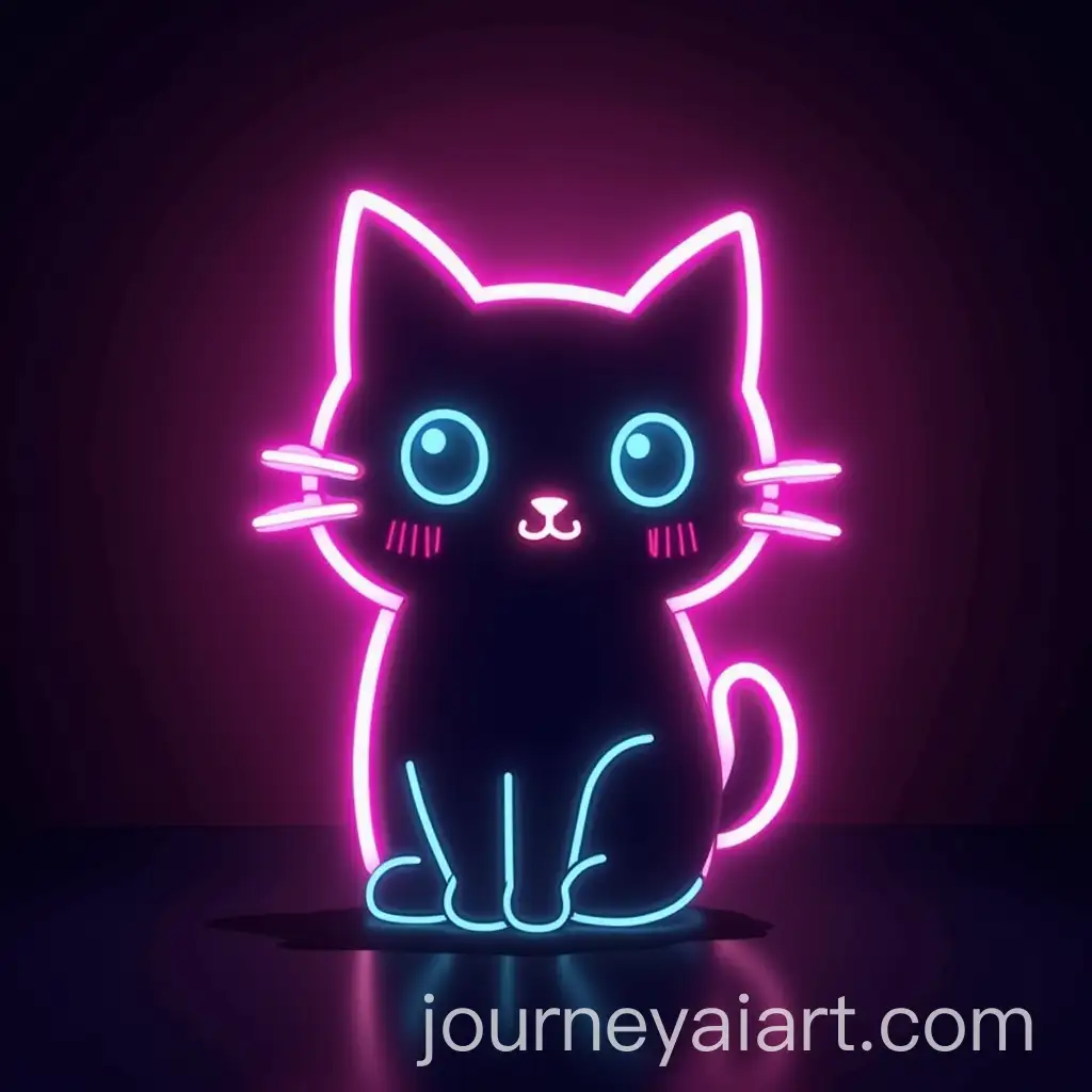 Simple-Cute-Cat-Neon-Sign