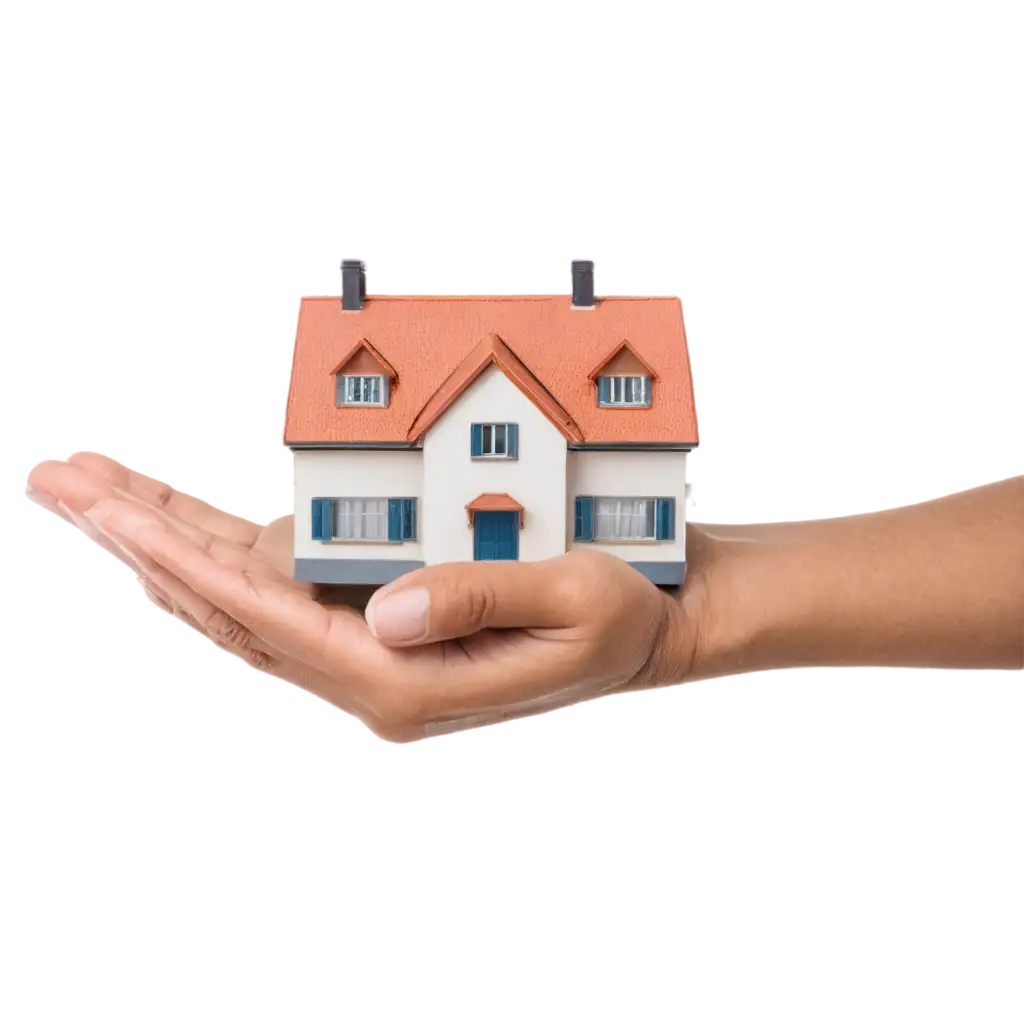 Two-Hands-Holding-a-House-PNG-Image-Symbolizing-Care-Protection-and-Home-Security