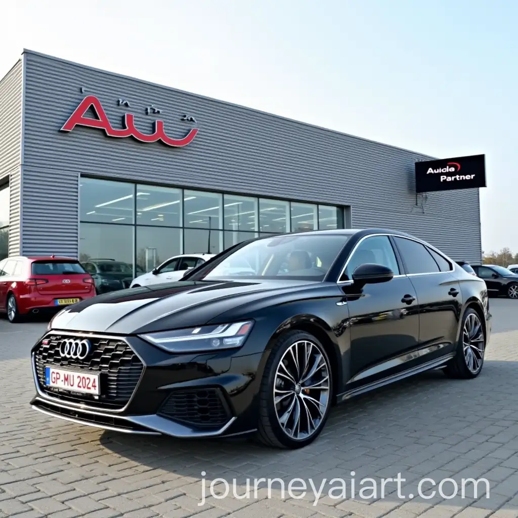 Audi-Dealership-Exterior-with-Prominent-Black-Audi-and-Digital-Signage