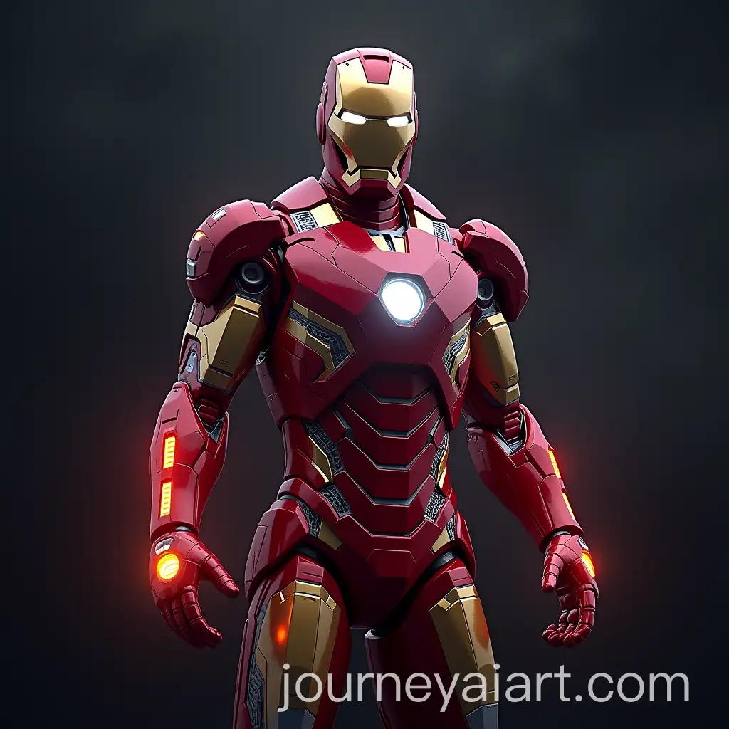 Iron-Man-with-Arc-Reactor-in-Shape-of-CX