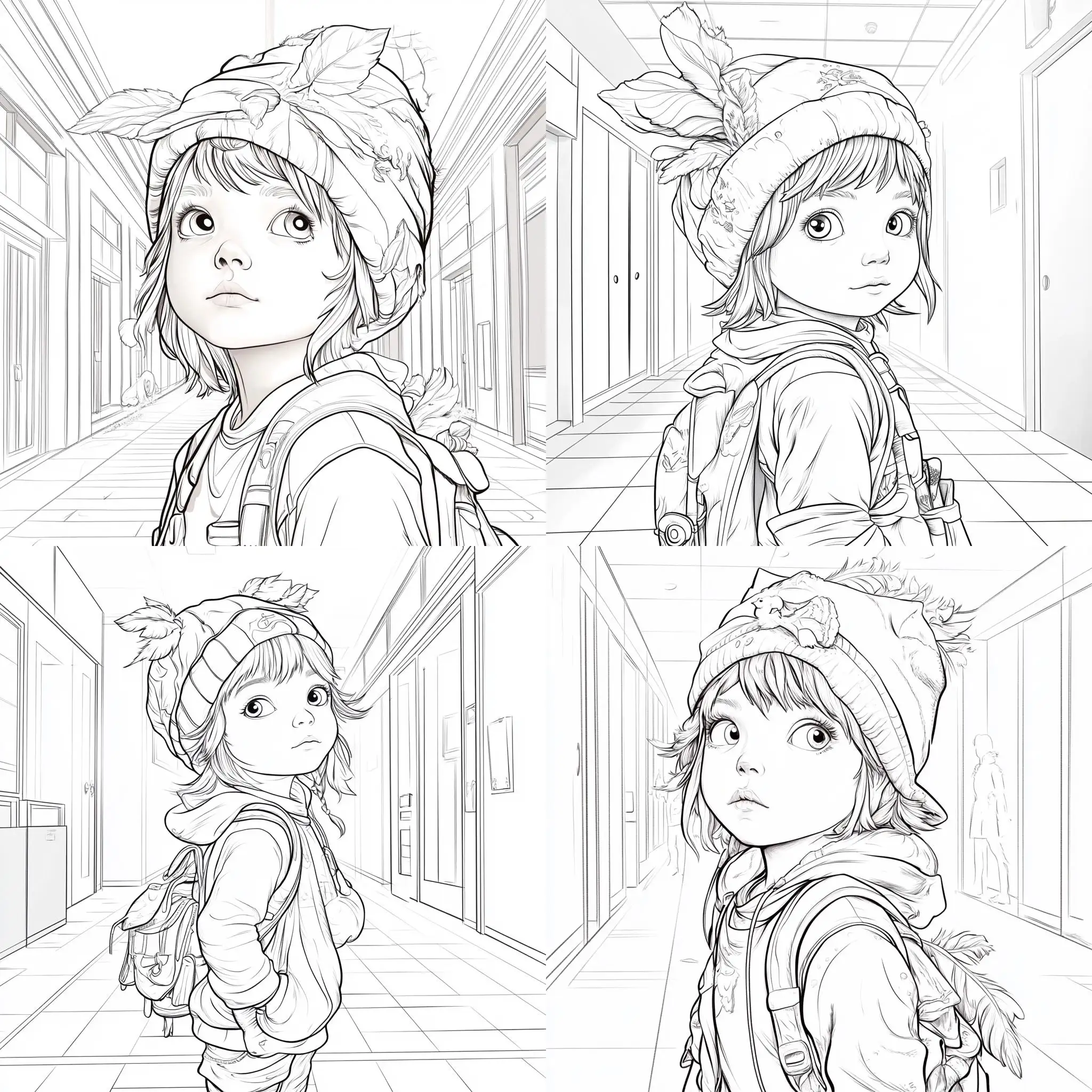 Determined-Luna-Stands-Proudly-in-School-Hallway