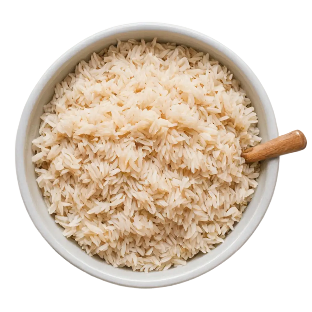 a large amount of ghee rice in a bowl