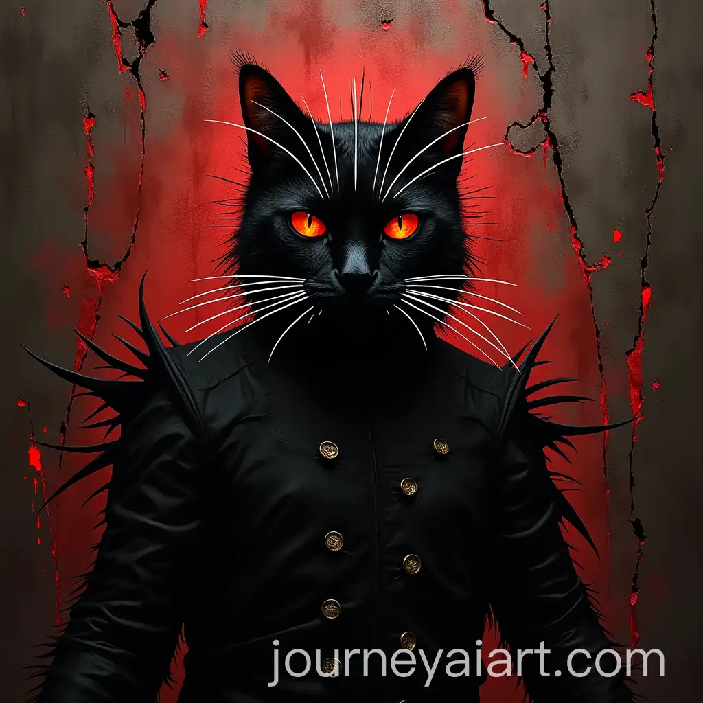 Hellraiser-with-Black-Cat-Behind-Broken-Wall