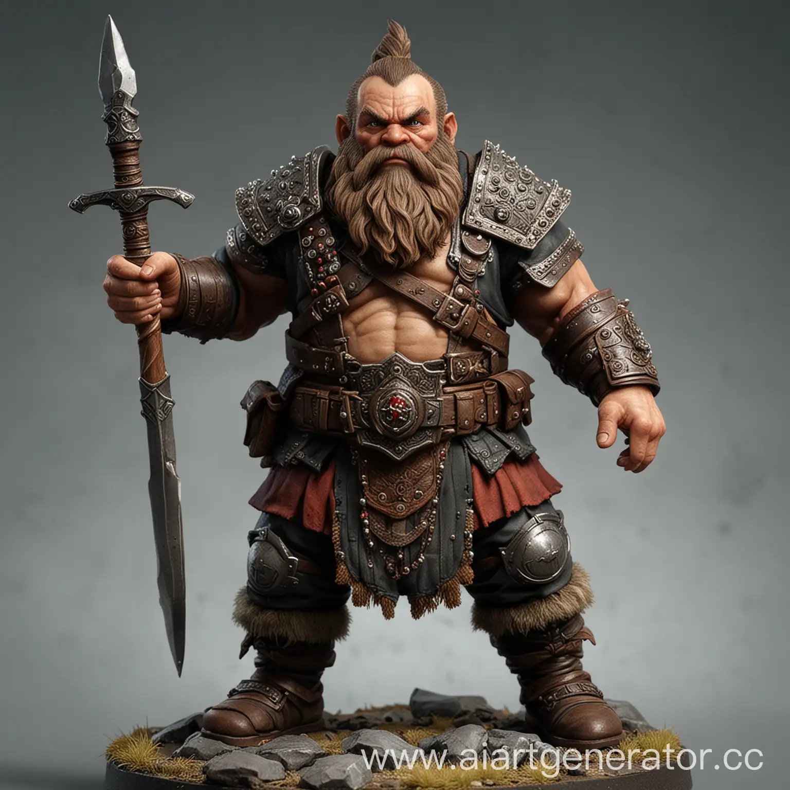 Courageous-Nagiyev-Warrior-Dwarf-in-Epic-Battle-Pose