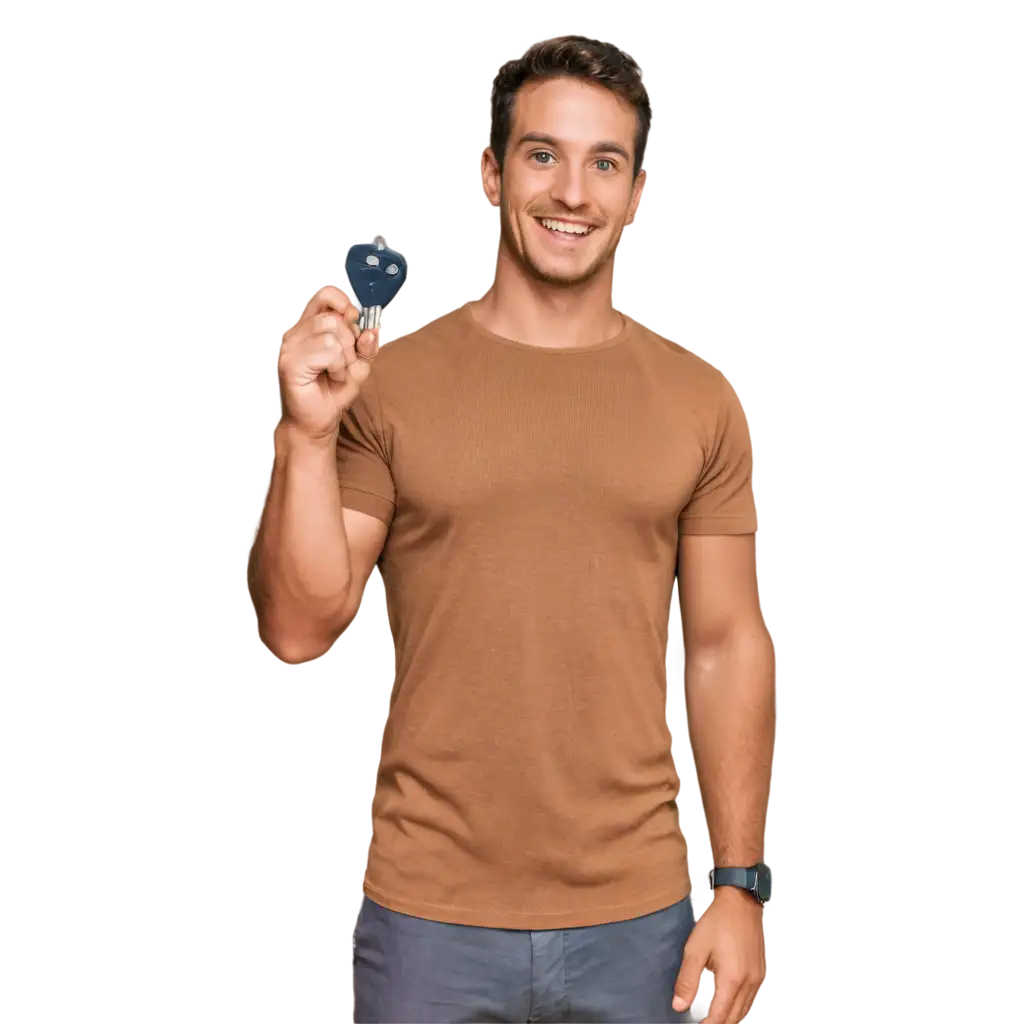 HighQuality-PNG-Image-Man-Showing-Body-Holding-Car-Key