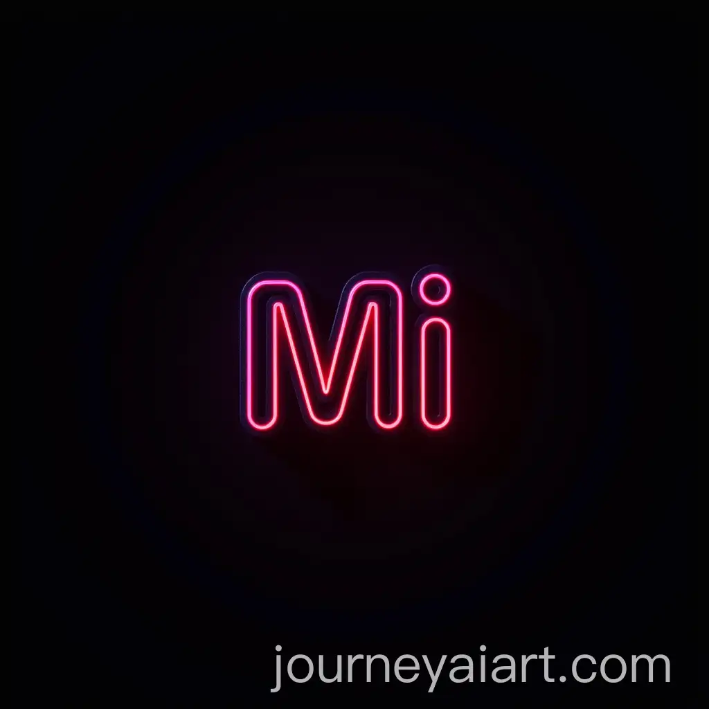 Futuristic-3D-Logo-Design-Featuring-Mi-in-PCB-Circuit-Style