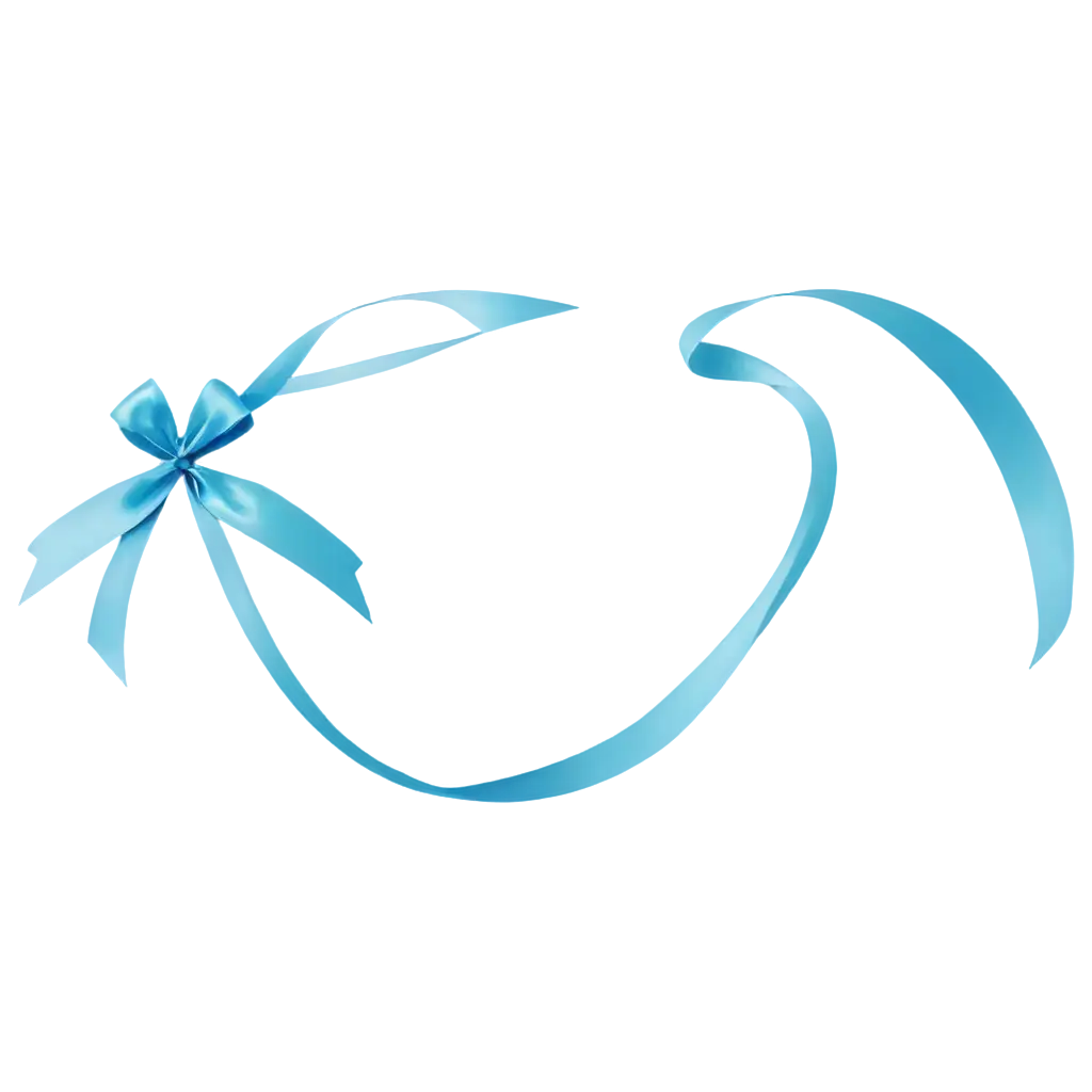 Light-Blue-Ribbon-Arc-Shaped-PNG-Image-180-Degree-Arc-Design-for-Versatile-Use