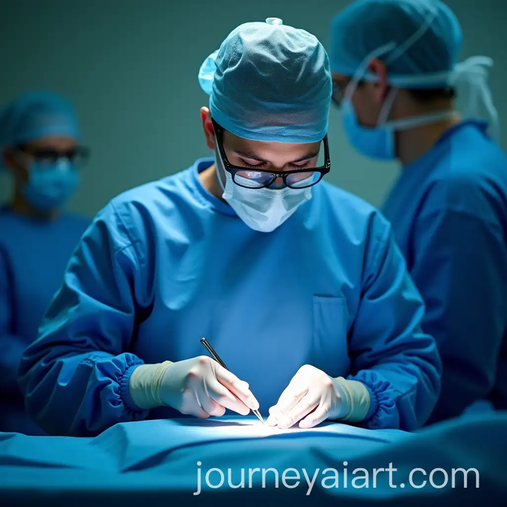 Surgeon-Performing-Surgery-in-Operating-Room