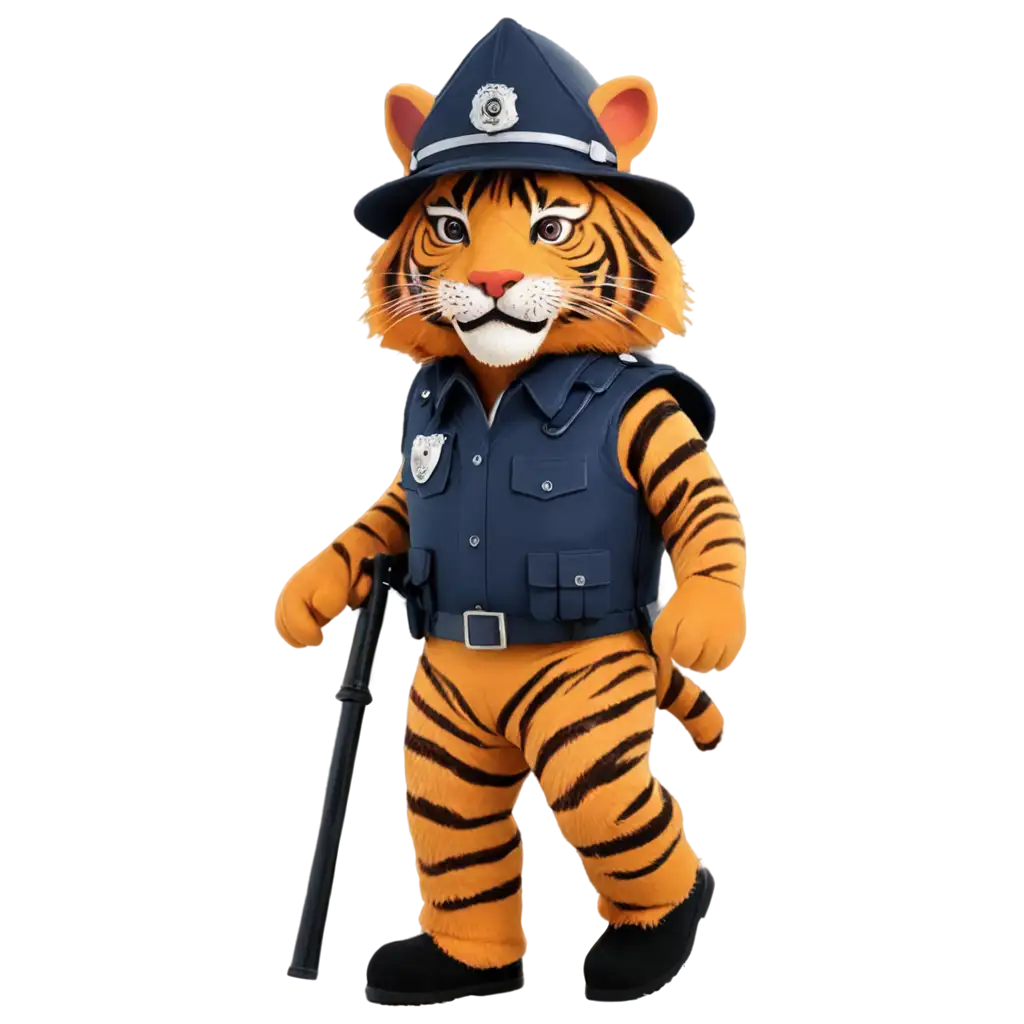 Stunning-Red-Tiger-Police-PNG-Image-Captivating-Visual-for-Digital-Media