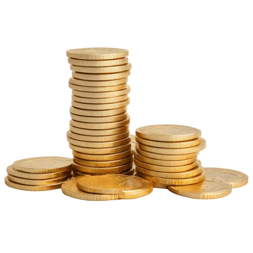 Stunning-HighResolution-PNG-Big-Stack-of-Golden-Coins