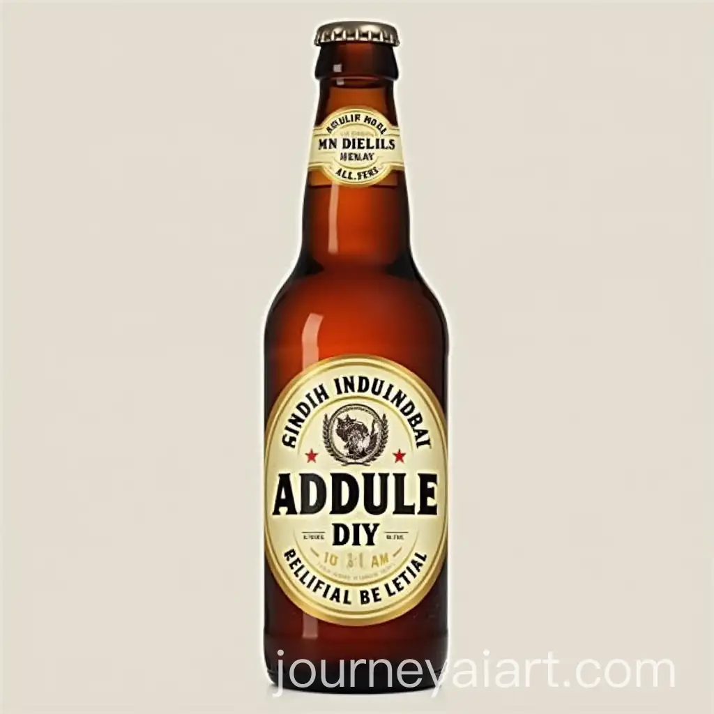 Creative-Adhesive-Label-Design-for-Beer-Bottle