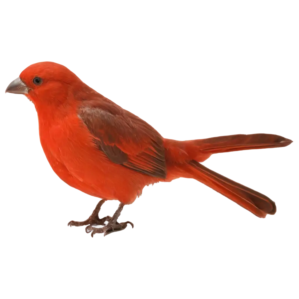 Vibrant-Red-Bird-PNG-Image-Create-Stunning-Artwork-with-High-Quality-Clarity