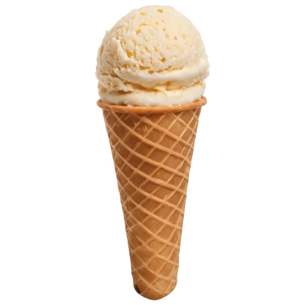 Ice-Cream-Cone-PNG-Image-HighQuality-Transparent-Background-for-Versatile-Use