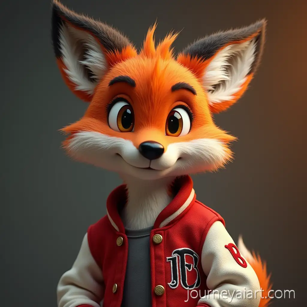 Disney-Fox-Teen-Wearing-Letterman-Jacket-in-High-School-Setting