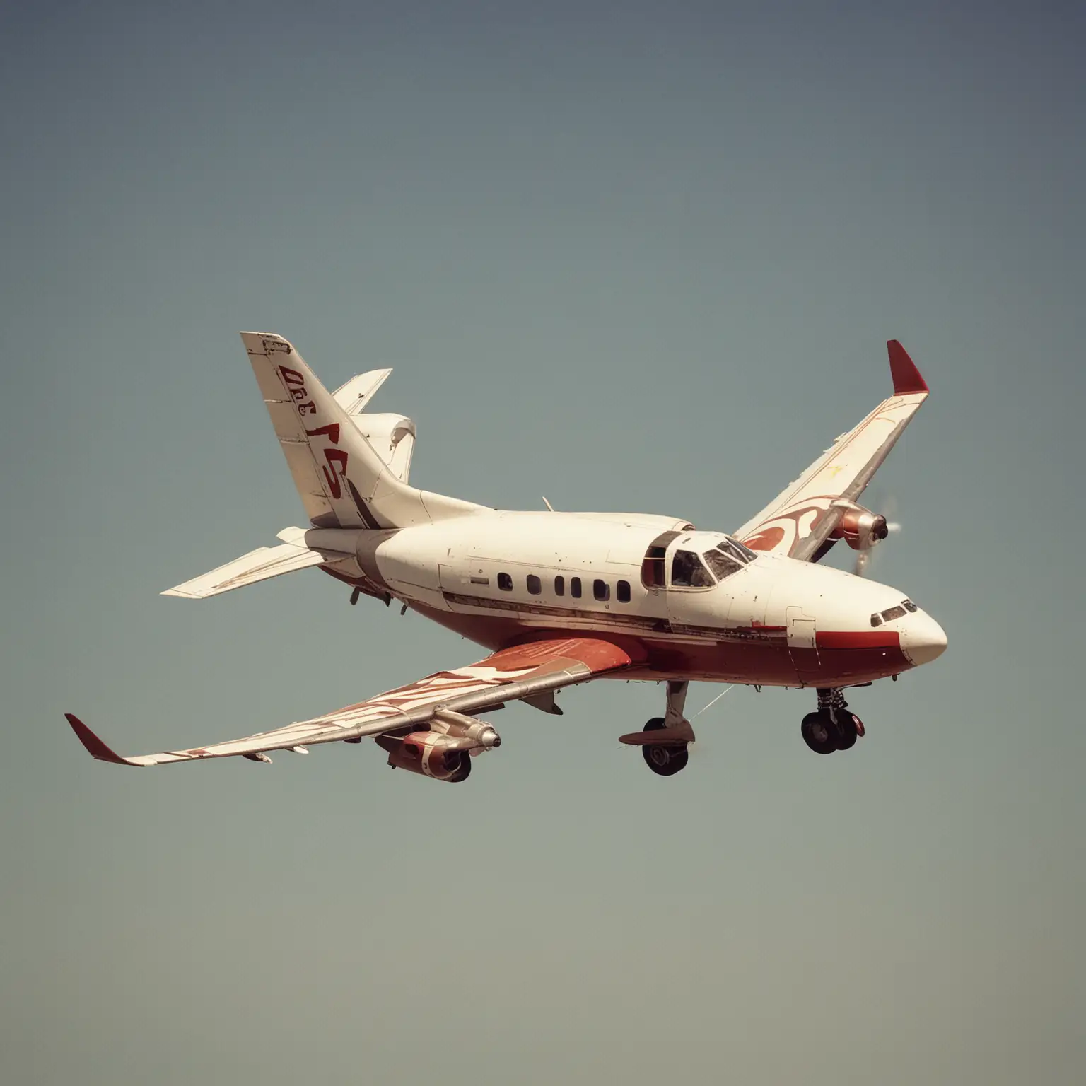 Commercial-Airplane-Taking-Off-in-Clear-Blue-Sky