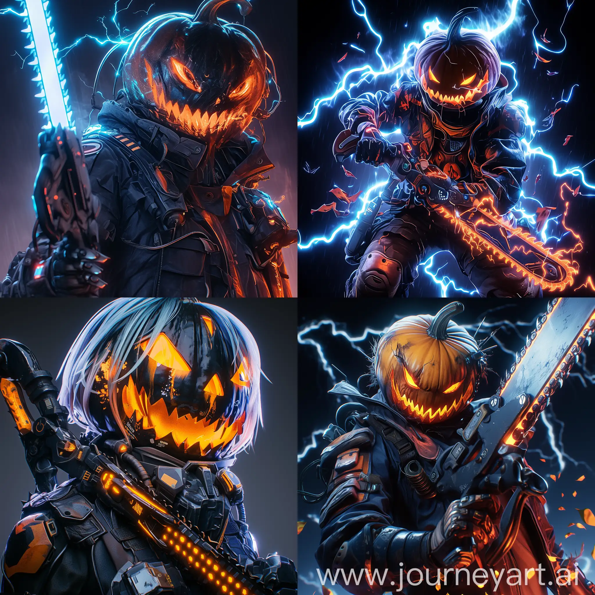 Dynamic-Cyberpunk-Pumpkin-Character-with-Chainsaw-and-Neon-Effects