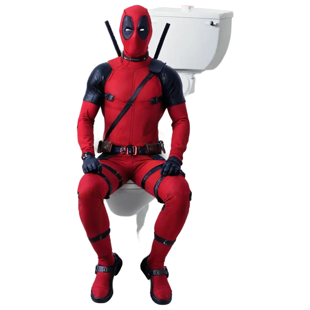 HighQuality-PNG-Image-of-Deadpool-in-the-Bathroom-AI-Art-Prompt