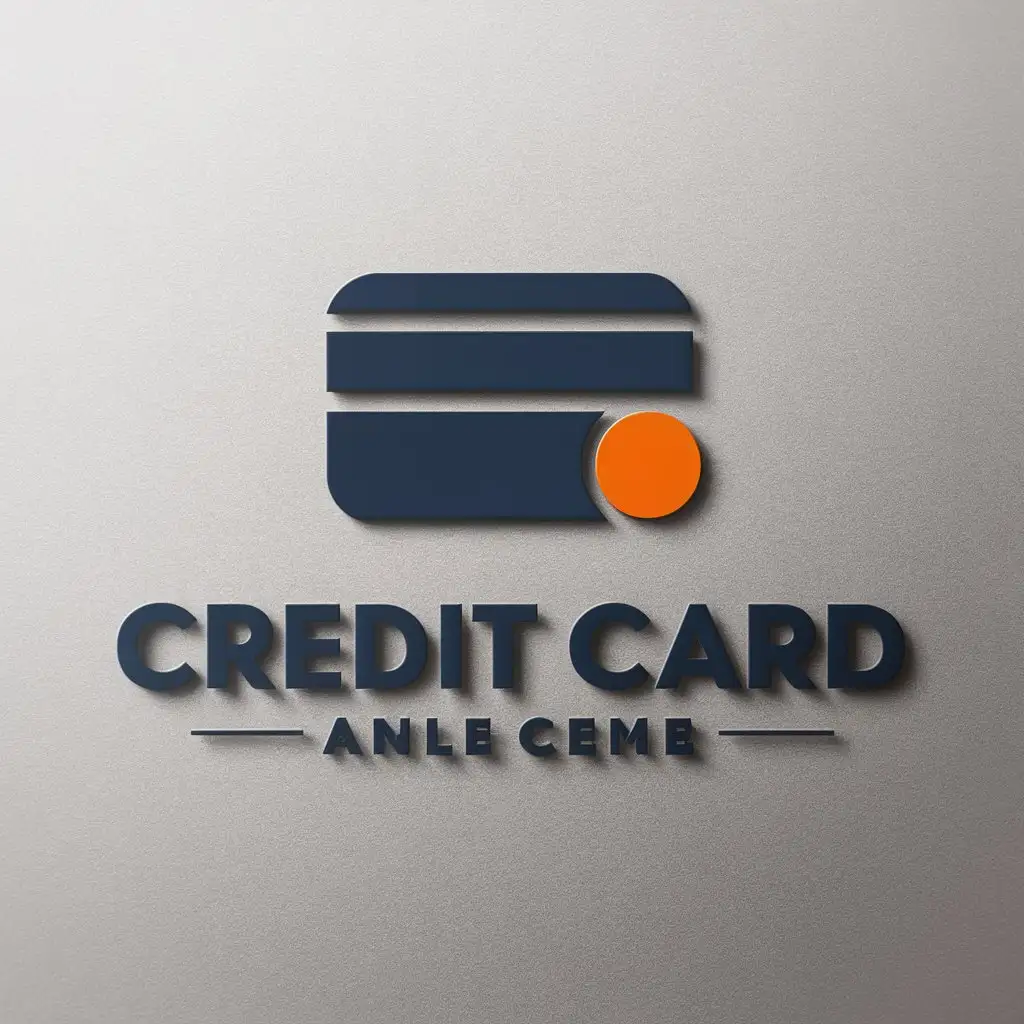 LOGO Design For Credit Card Simple and Clear Vector Logo for Finance Industry