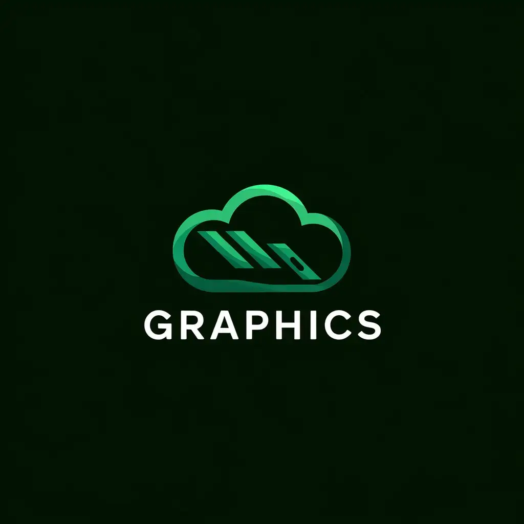 LOGO Design for Somersault Cloud Phone Minimalistic Green Vector with Modern Tech Vibe