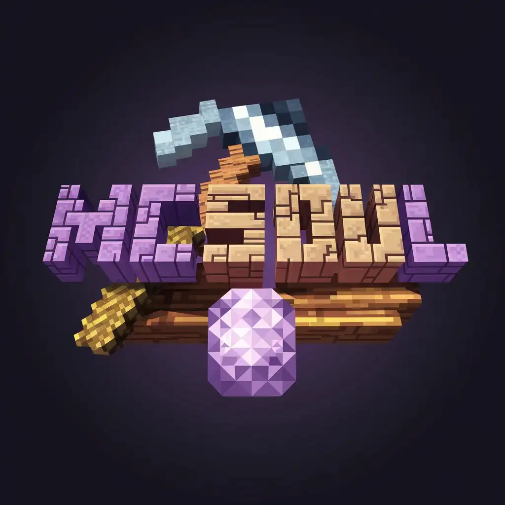 Mcsoul-Minecraft-Logo-Design-with-Bold-BlockAI-Art-Prompt-Expansiony-Text-and-Dynamic-Elements
