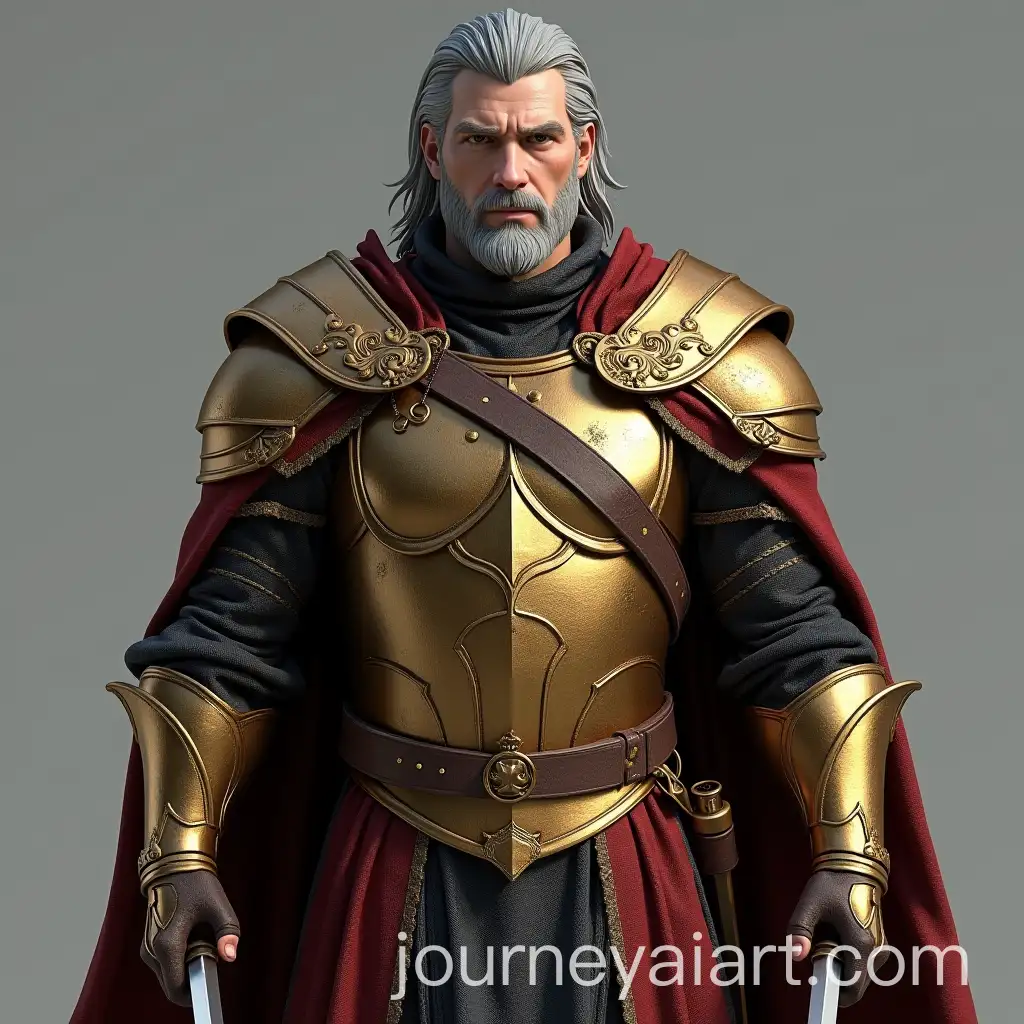 Jewish-King-Seruz-in-Gold-Armor-with-Innovative-Knives