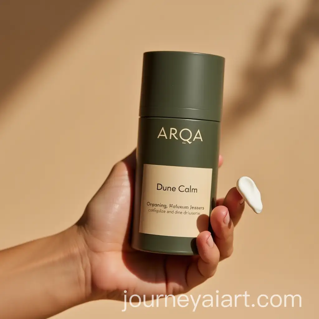 CloseUp-of-Skincare-Cream-Bottle-with-Elegant-Branding-and-Cream-Texture