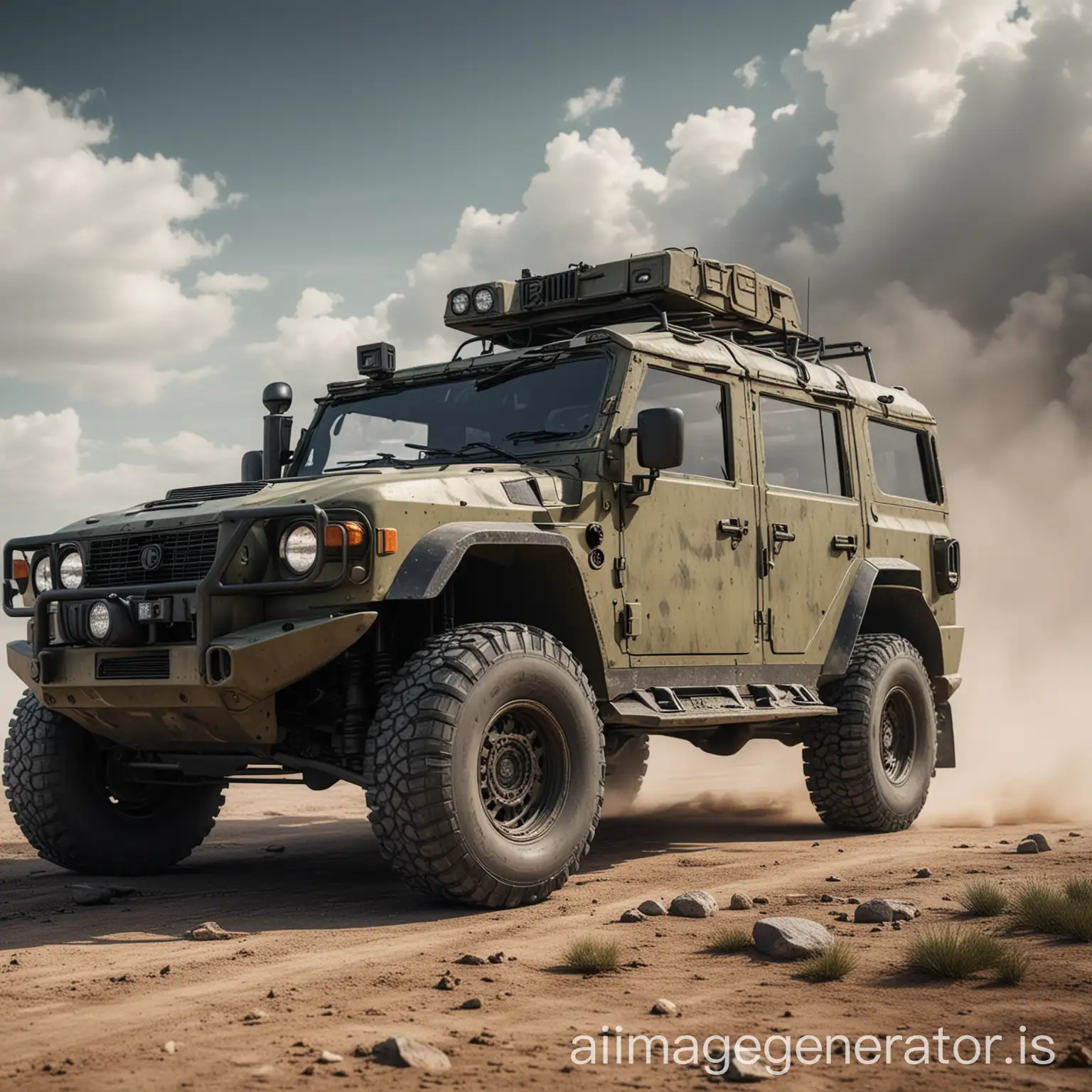 Realistic-Military-SUV-in-Action