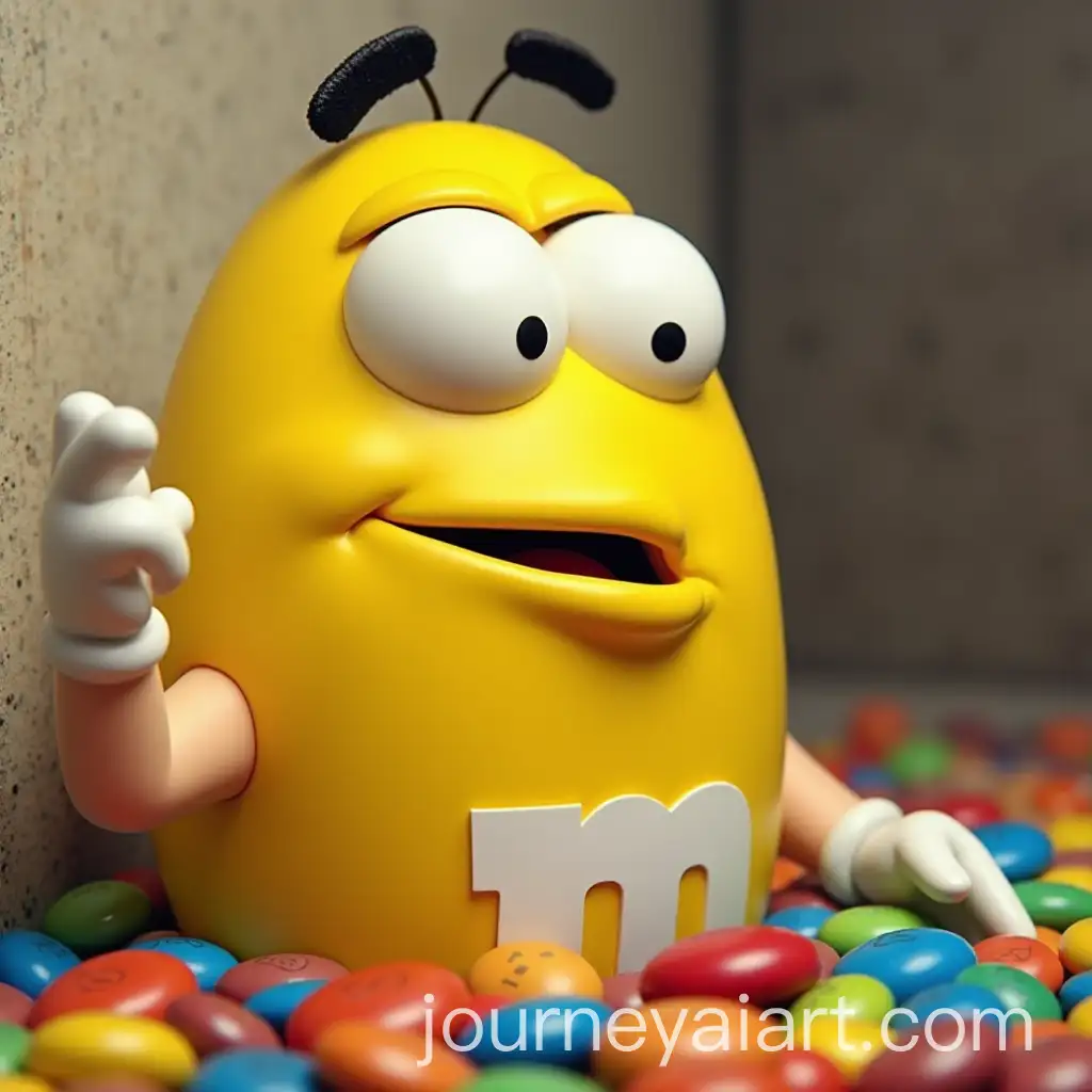 Yellow-MM-and-Peter-Griffin-Hanging-Out-Together