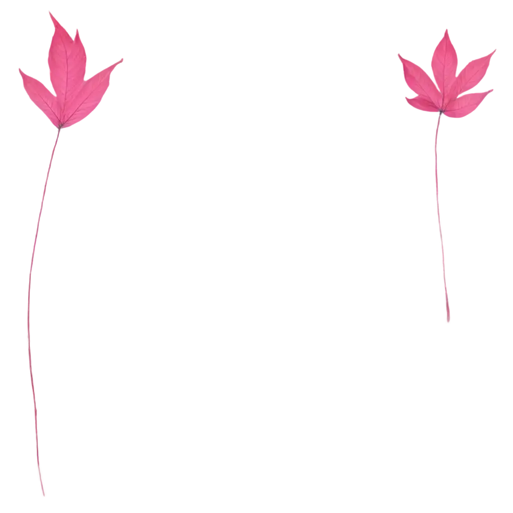 Pink-Color-Leaf-PNG-Image-Perfect-for-Creative-Designs-and-Web-Use