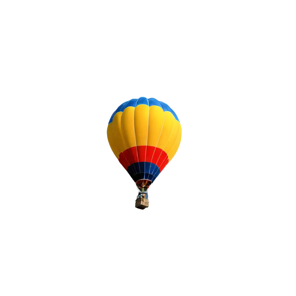 HighQuality-PNG-Image-of-a-Hot-Air-Balloon-Enhance-Your-Visual-Content-with-Clarity